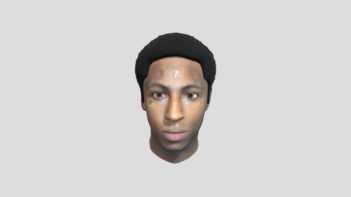 NBA YOUNGBOY 3D Model