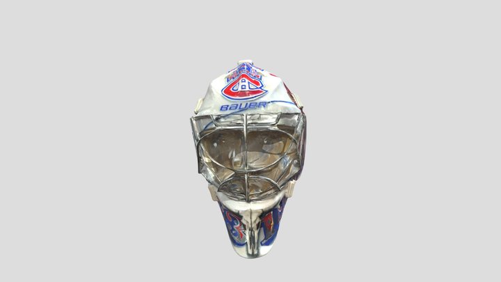 Carey Price Helmet 3D Model