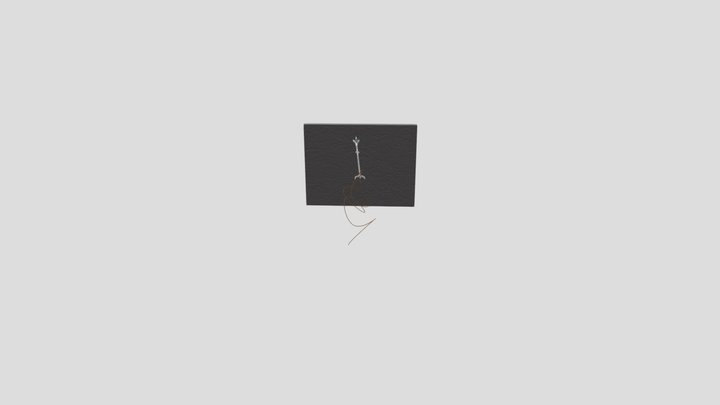 Grapple Arrow 3D Model