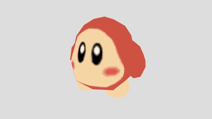 Kirby 64_ The Crystal Shards - Waddle Dee – Free 3D Model STL