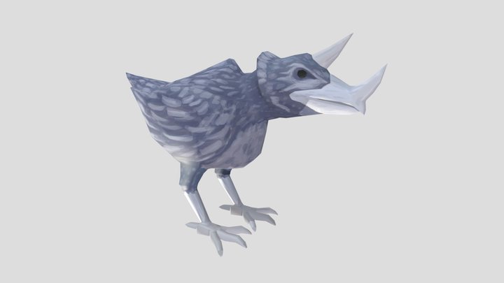 Sindre_A-RinoBird 3D Model