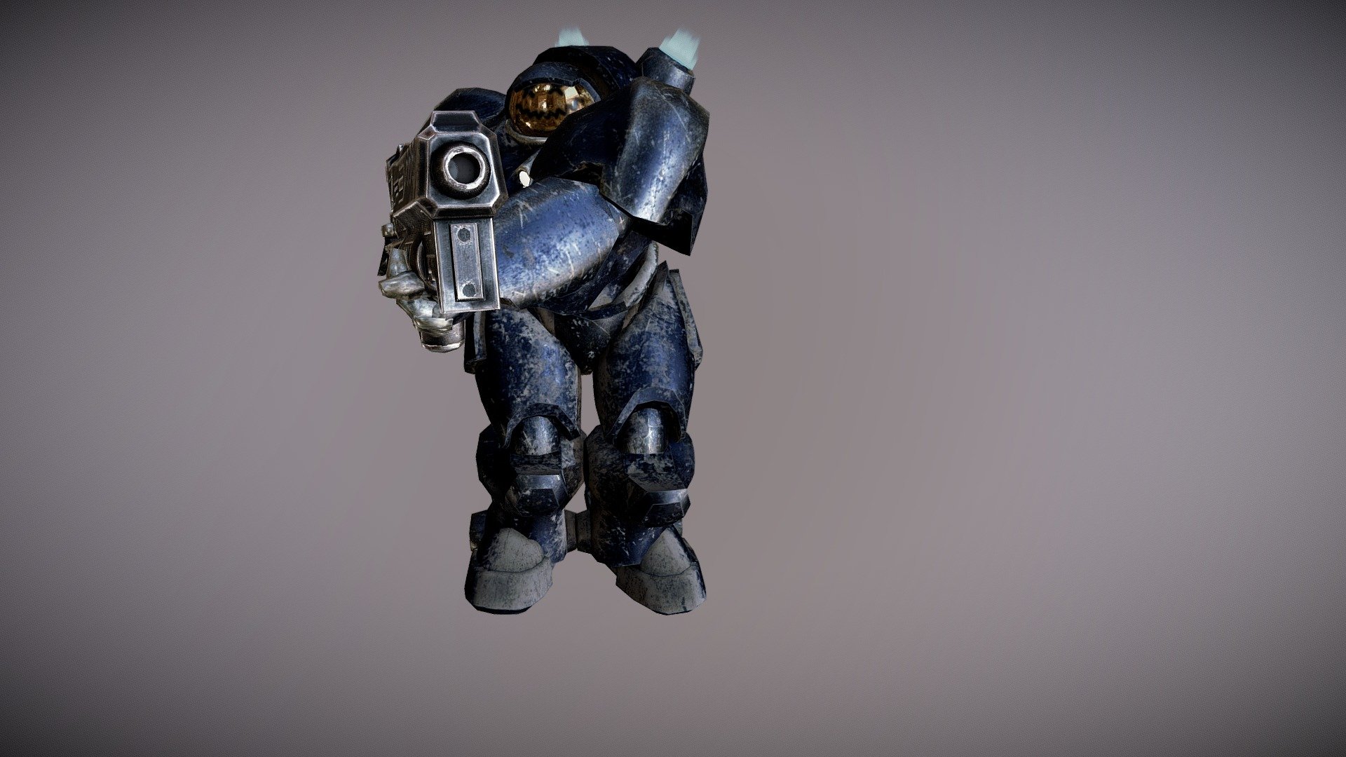 Starcraft Marine + Turbines Animation