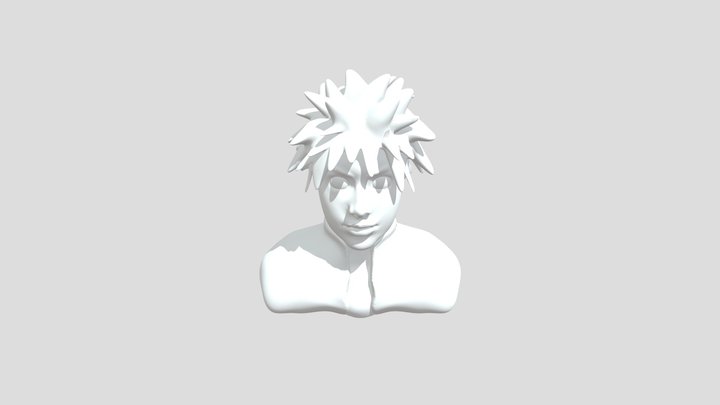 HEAD NARUTO 3D Model