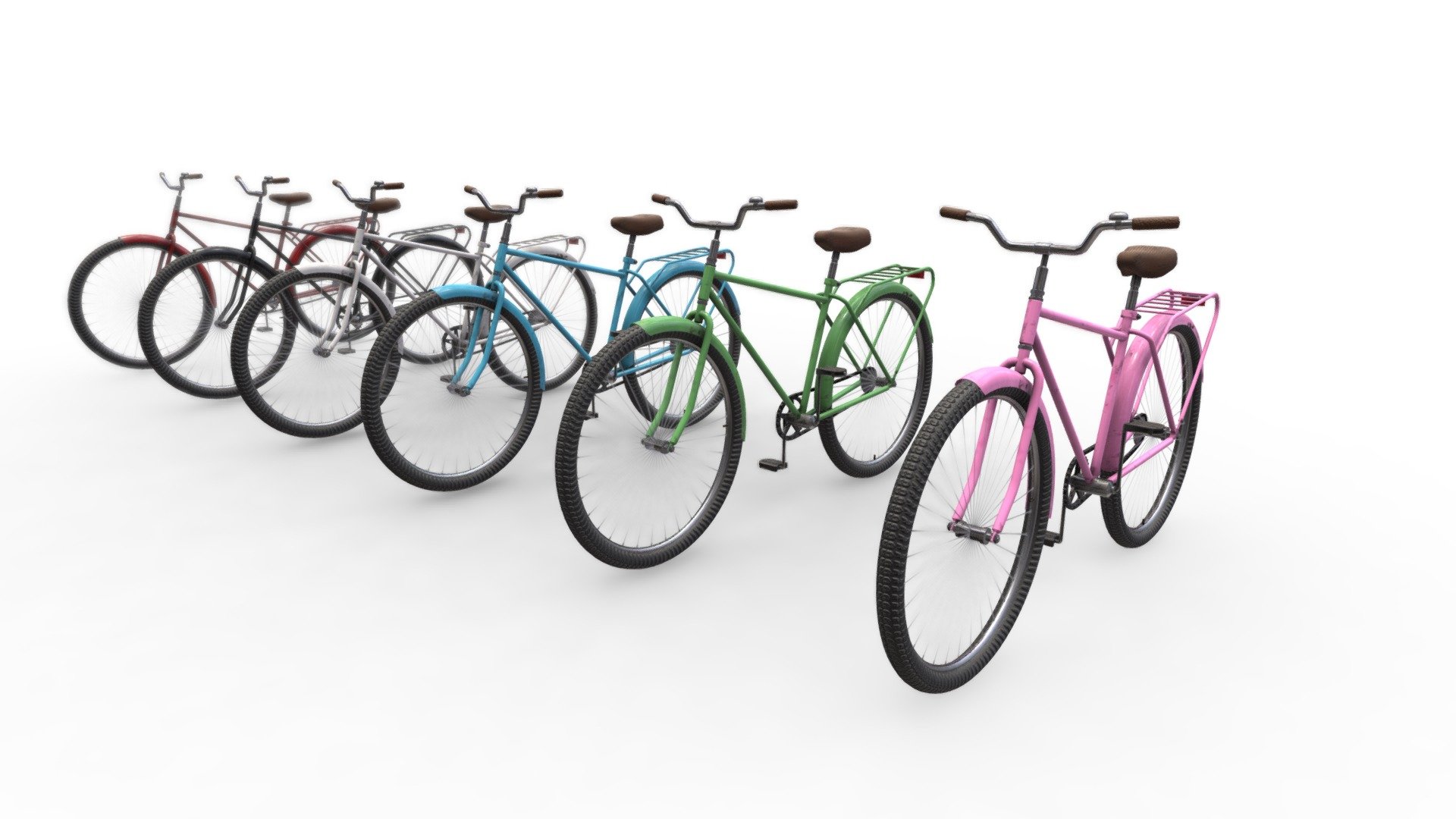 Old bicycles