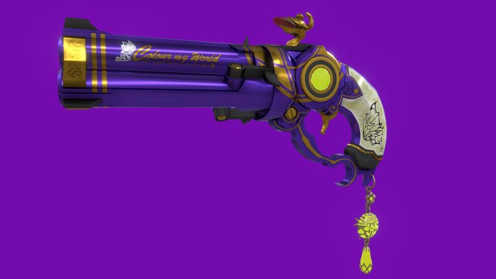 🦋 Colour My World - Bayonetta 3 3D Model
