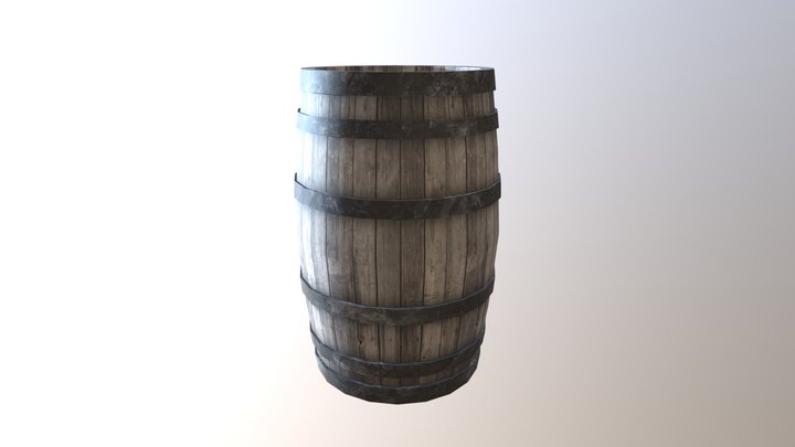 DAI Barrel 3D Model