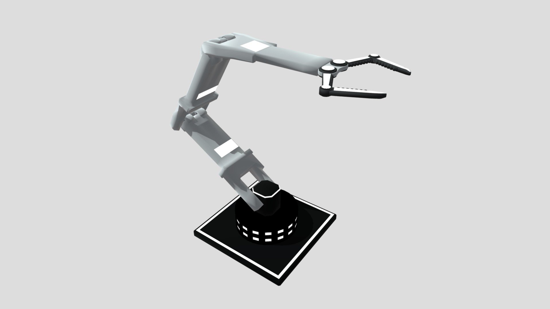 Robotic arm Download Free 3D model by Shaxzod_3D [bd74aa2] Sketchfab