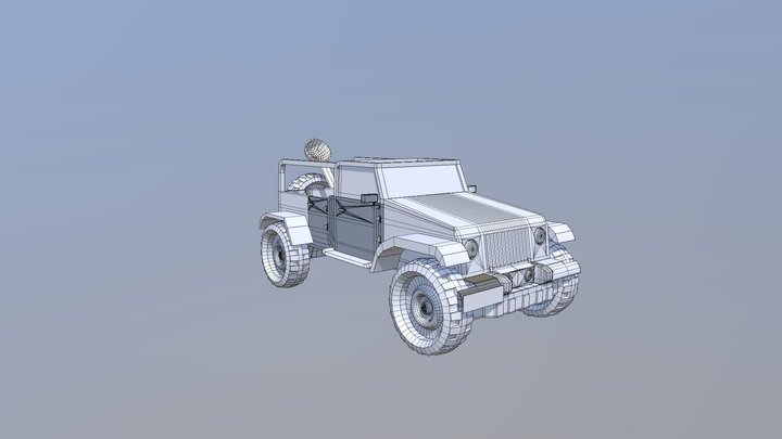 Razorback (Pulp Digital Asset) 3D Model