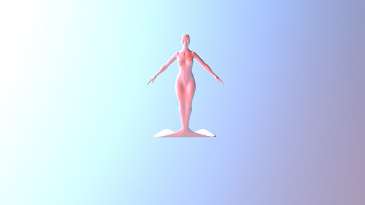 Mermaid 3D Model
