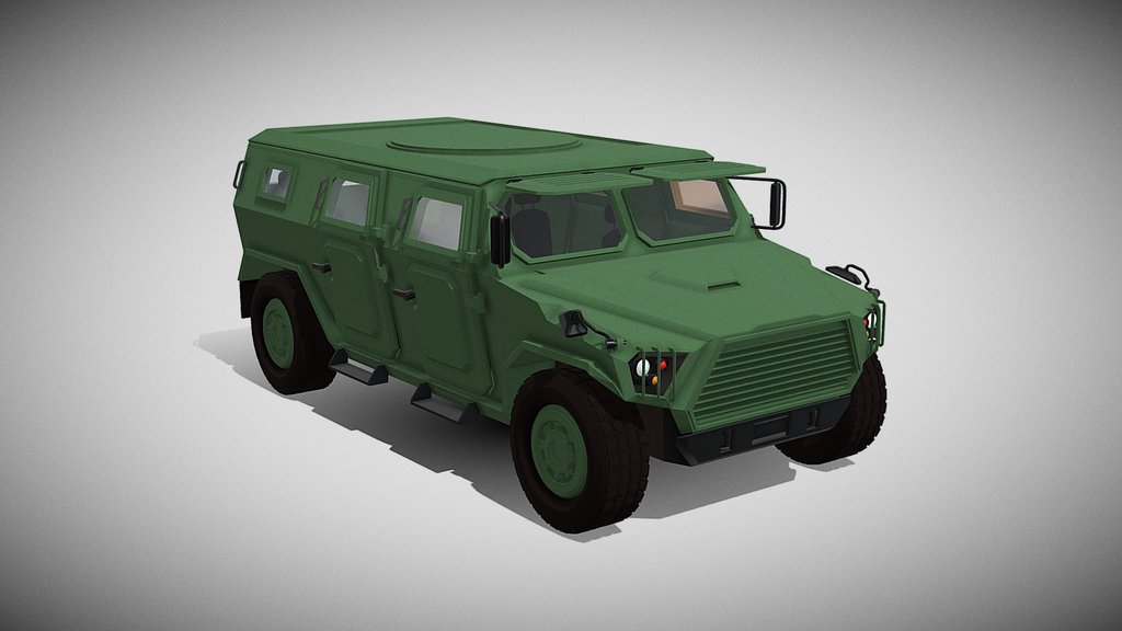 [OD]MS2017 APC 猛士2017 装甲运输车 WIP