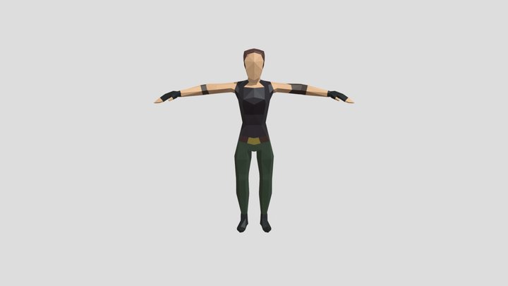 girl 3D Model