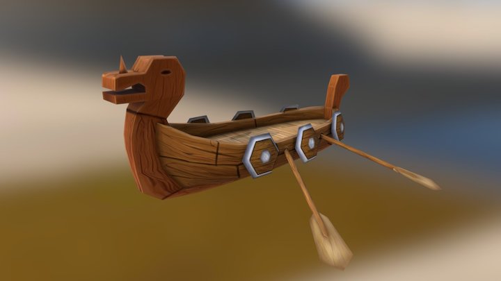 VikingBoat_02 3D Model