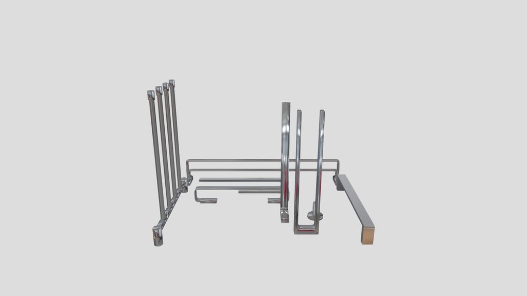 Towel Rack Set Metall