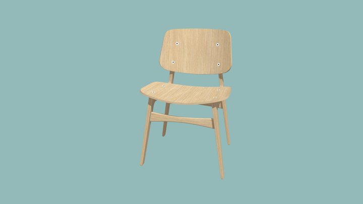 Chair Soborg 3D Model