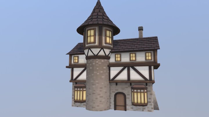 Tudor House 3D Model