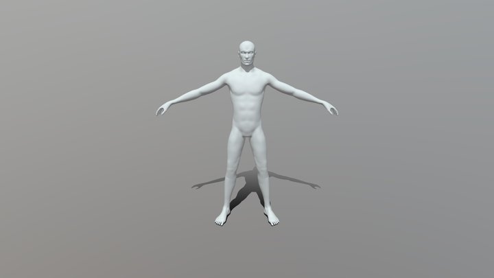 Male Character - Base 3D Model