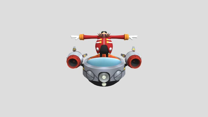 sonic dash eggman with animations