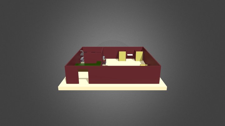 Hamburgueria 3D Model