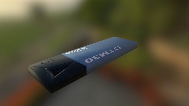 USB Pendrive - FREE 3D Model