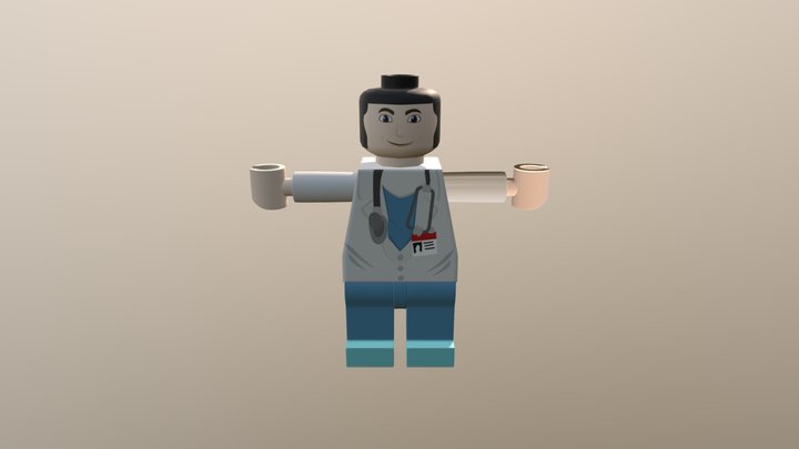 Doctor Shelsy Texturizado 3D Model