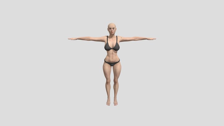 Girl 3D Model