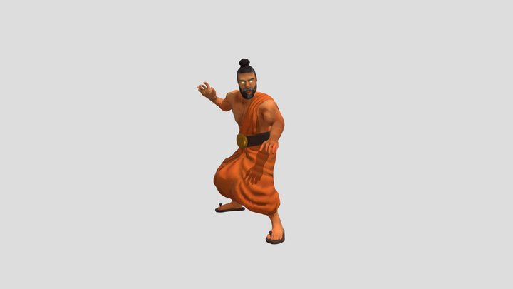Agastya  - The Warrior Sage 3D Model