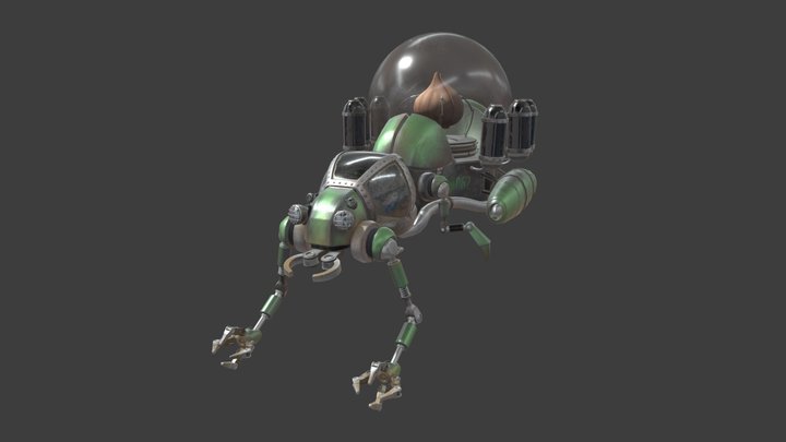 Planter Ant Vehicle 3D Model