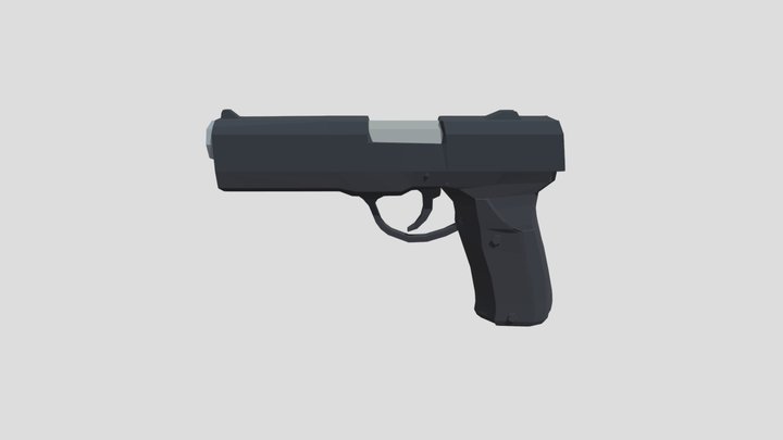 Pistol - KARLSON 3D Model