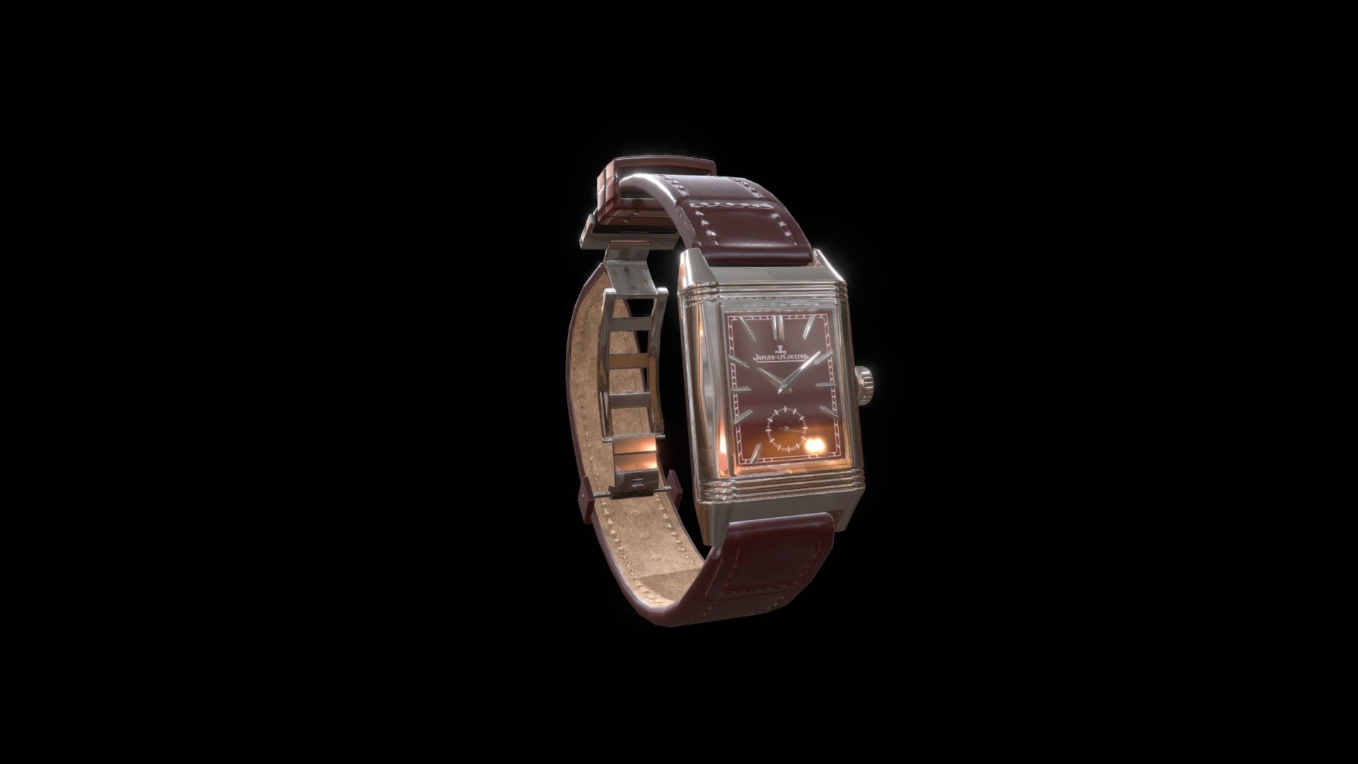 JLC Reverso watch - 3D model by CXR Agency (@CXRAgency) [bd7bc06 ...