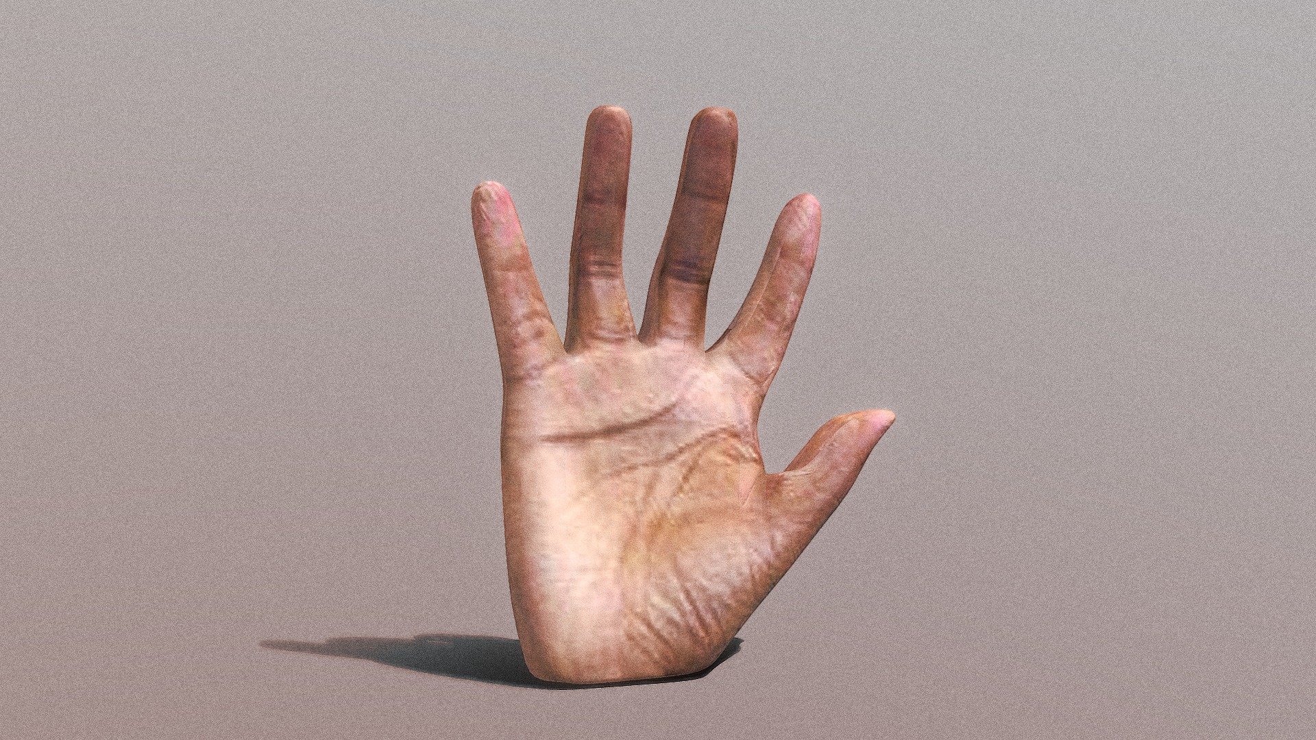 Mão — Sketchfab embed 3D viewer