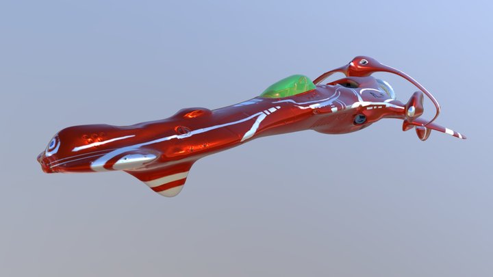 Jet Racer 3D Model