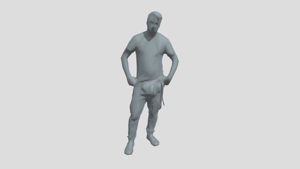 Lowpoly Construction Worker