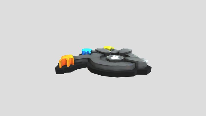 Blender Painter Animator Tier 3D Model