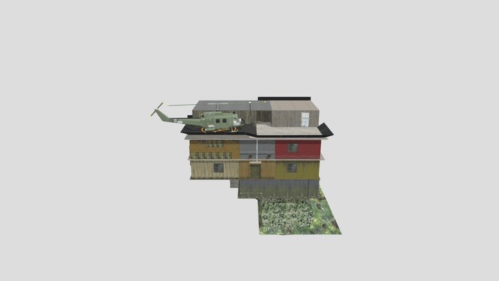 Granny 2 House (Entire House & Items) 3D Model