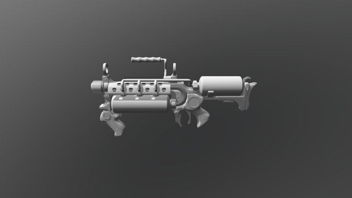Boiler Gun 3D Model
