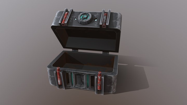 Sci fi box 3D Model