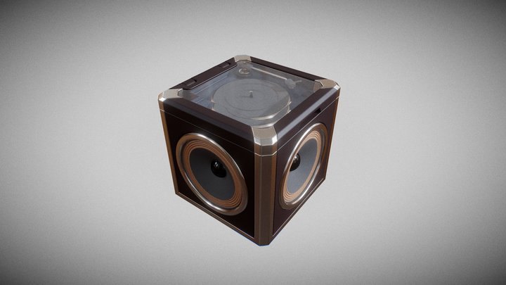 Speakerbox 3D Model