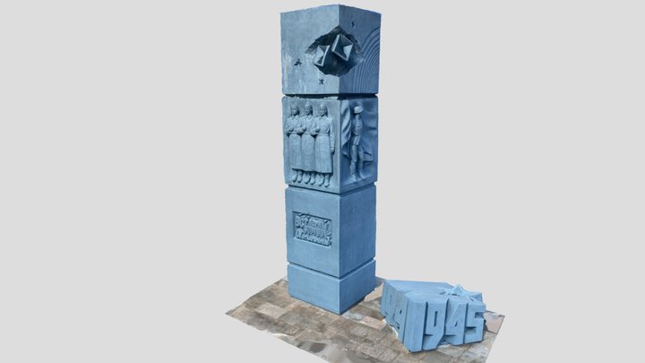 Monument 1941-1945 3D Model