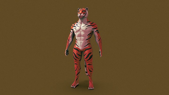 Tiger 3D Model