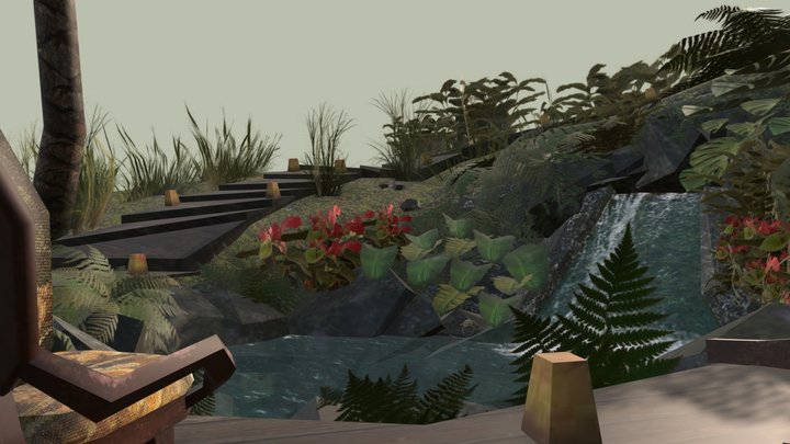 DAE Diorama - Eco House 3D Model