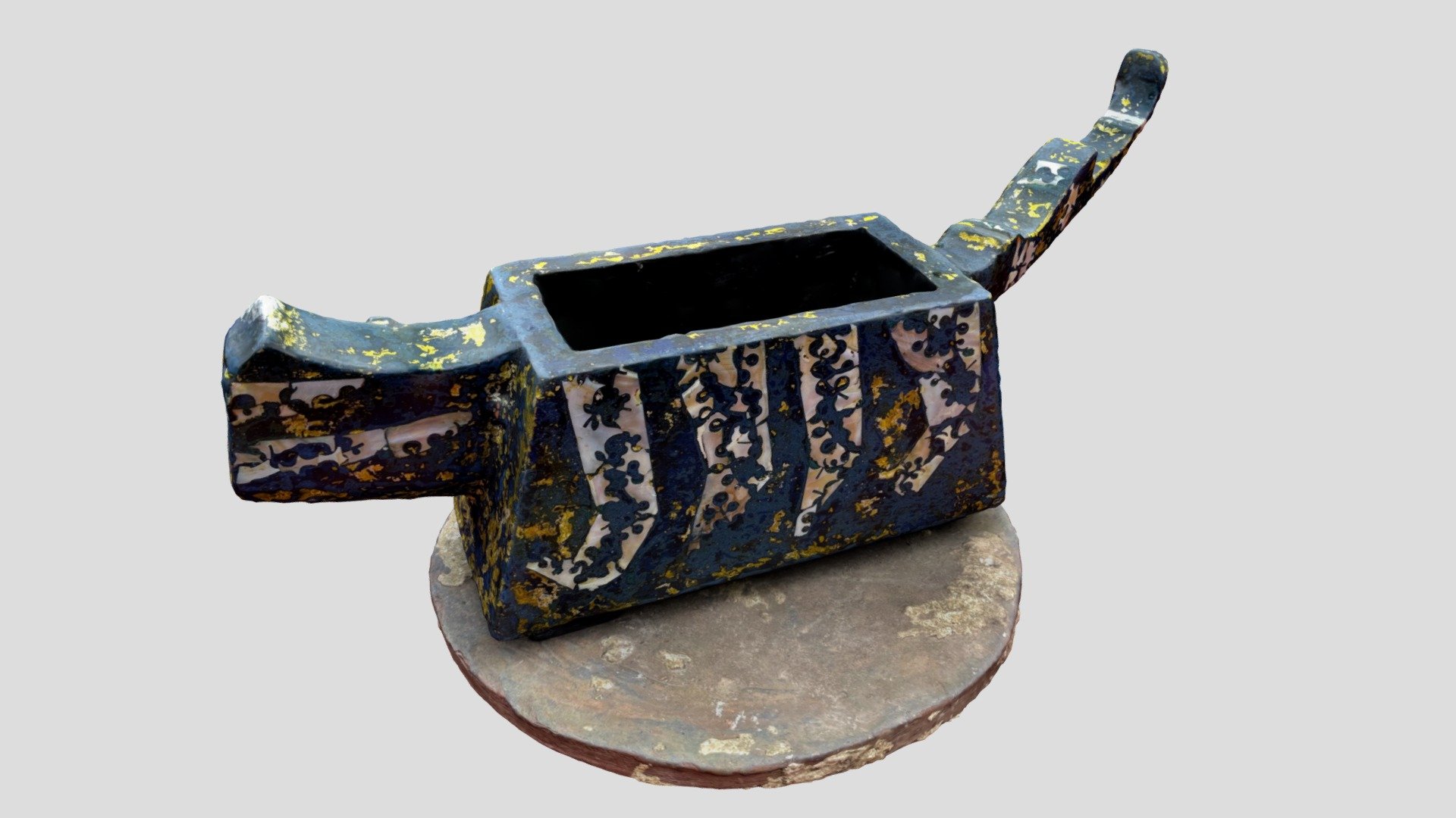 Traditional handmade lacquer box