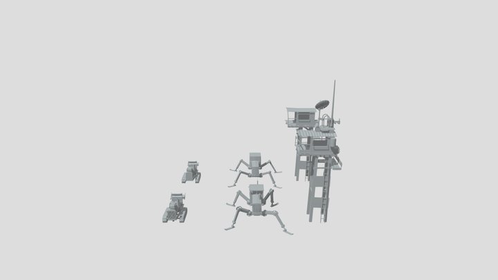 5th draftpunk 3D Model
