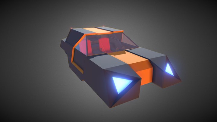 Hovercar_f 3D Model