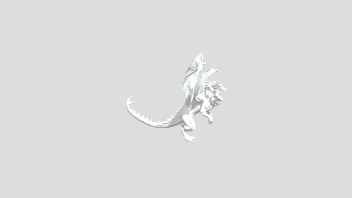 branko+dragon+3d+model 3D Model