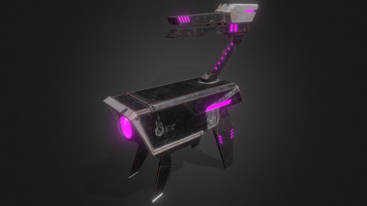 Dinergate (Girls' Frontline) 3D Model