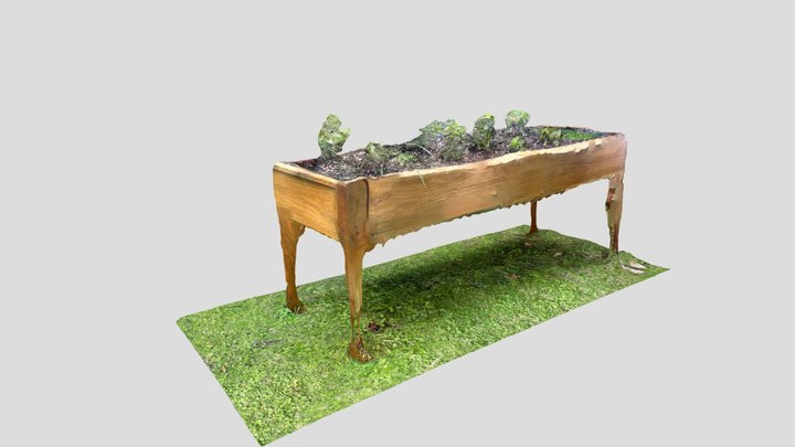 Planter 2_2-poly 3D Model