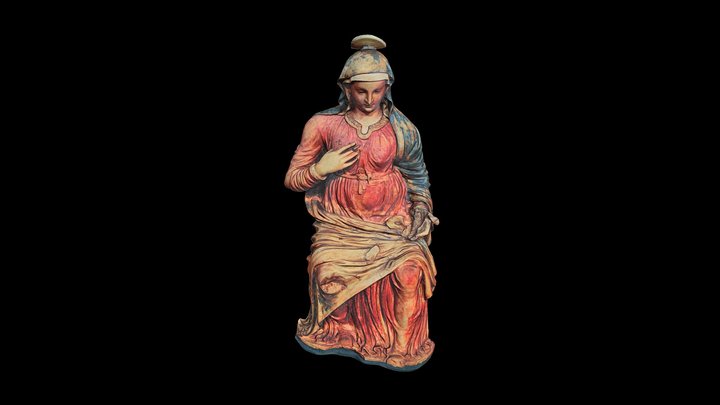 Madonna col Bambino - Pietro Paolo Agabiti 3D Model