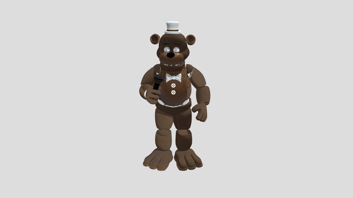 Movie_ Fredbear 3D Model