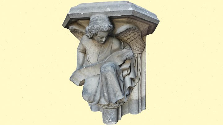 Sculpture ange 3D Model