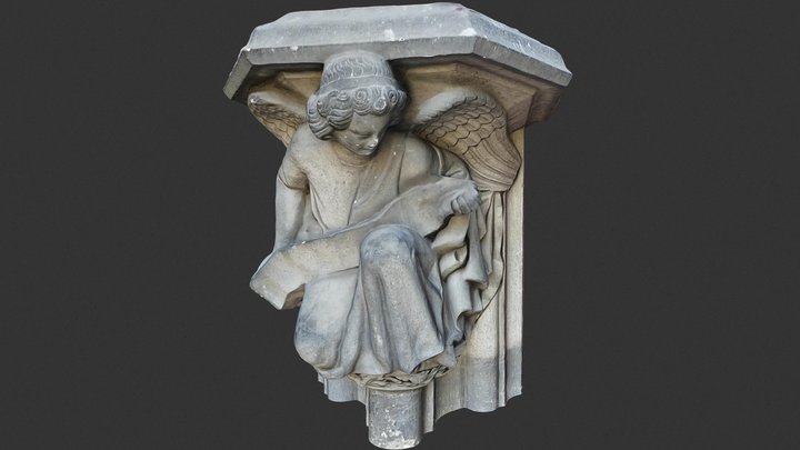 Sculpture ange 3D Model